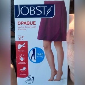 BSN Medical 115221 Jobst Opaque Compression Hose, Waist High, 15-20 mmHg
